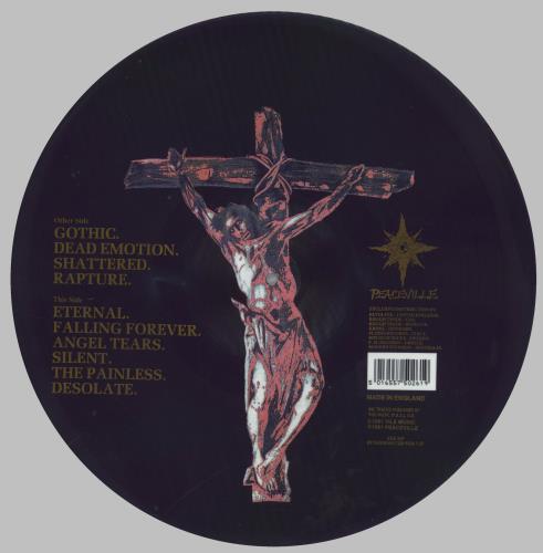 Paradise Lost Gothic picture disc LP (vinyl picture disc album) UK P-LPDGO156337