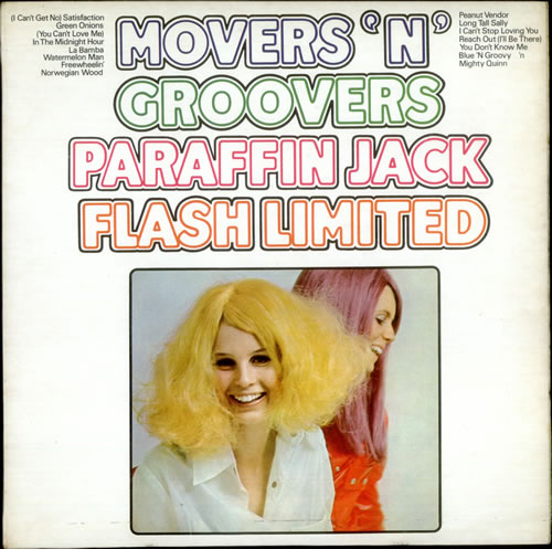 Paraffin Jack Flash Limited Movers 'n' Groovers vinyl LP album (LP record) UK P0RLPMO531741