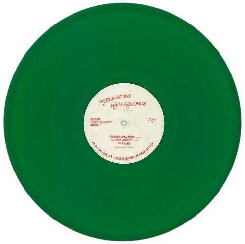 Paralex White Lightning - Green Vinyl 12" vinyl single (12 inch record / Maxi-single) UK QBR12WH869527