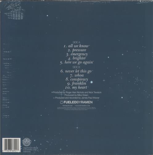 Paramore All We Know Is Falling vinyl LP album (LP record) UK OR8LPAL867244