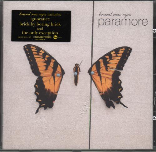 Paramore Brand New Eyes CD album (CDLP) UK OR8CDBR483178
