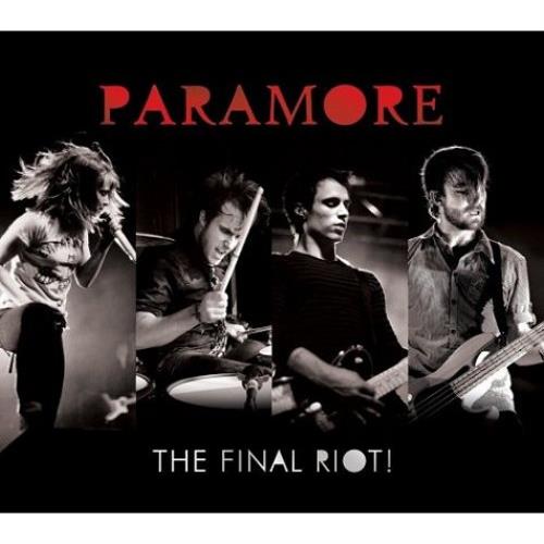 Paramore The Final Riot! 2-disc CD/DVD set UK OR82DTH454108