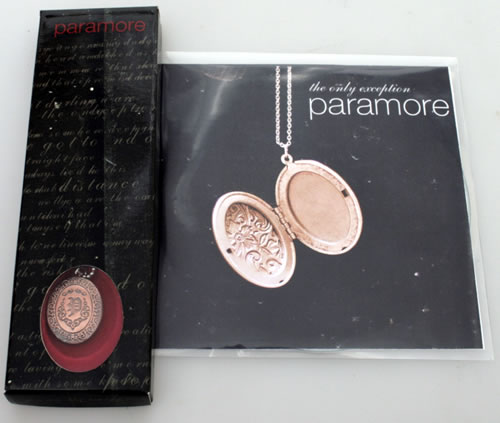 Paramore The Only Exception + Pendant CD-R acetate UK OR8CRTH565623