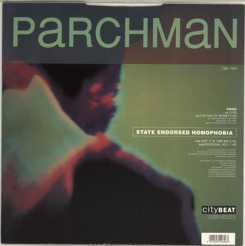 Parchman Voice 12" vinyl single (12 inch record / Maxi-single) UK PC712VO718190