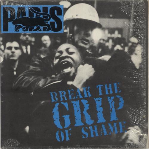 Paris (Rap) Break The Grip Of Shame 12" vinyl single (12 inch record / Maxi-single) US QK112BR712095