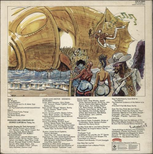 Parliament Motor Booty Affair vinyl LP album (LP record) UK PLTLPMO609792