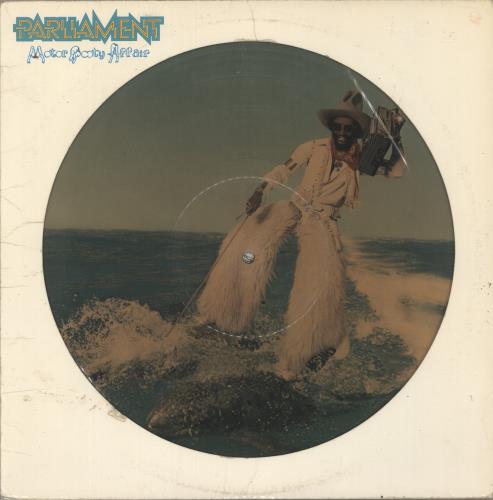 Parliament Motor Booty Affair picture disc LP (vinyl picture disc album) US PLTPDMO872869