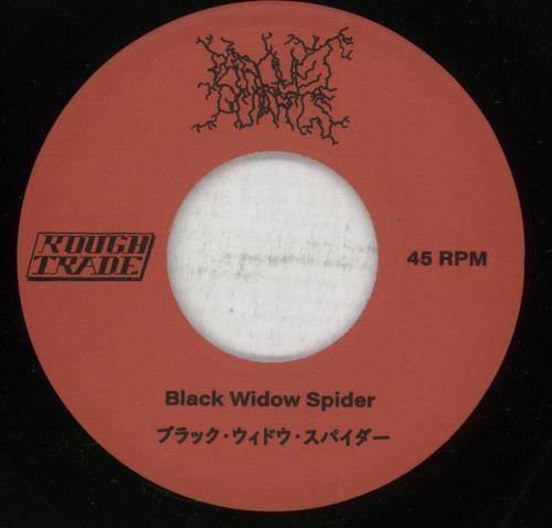 Parquet Courts Black Widow Spider + Tarot Card 7" vinyl single (7 inch record / 45) Japanese QBT07BL863849