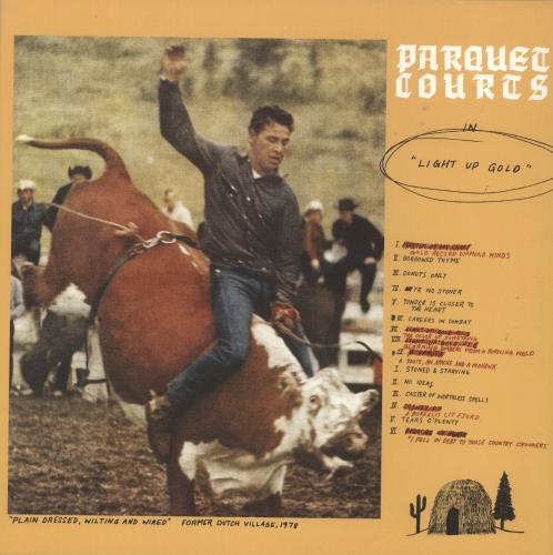 Parquet Courts Light Up Gold - EX vinyl LP album (LP record) UK QBTLPLI864855