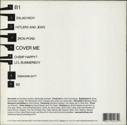 Part Chimp Chart Pimp vinyl LP album (LP record) UK 7A3LPCH847232