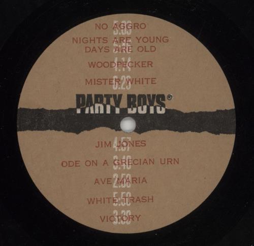 Party Boys He's Gonna Step On You Again vinyl LP album (LP record) US PTYLPHE867649