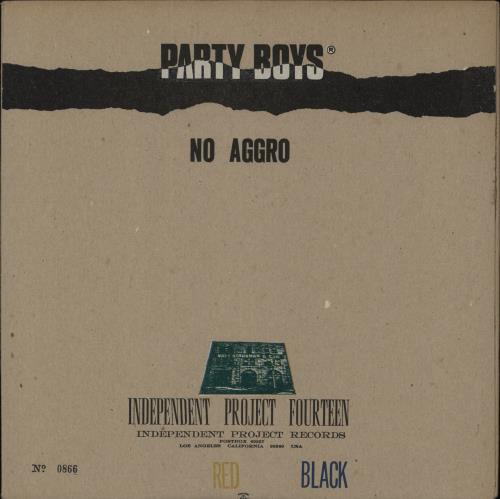 Party Boys He's Gonna Step On You Again vinyl LP album (LP record) US PTYLPHE867649