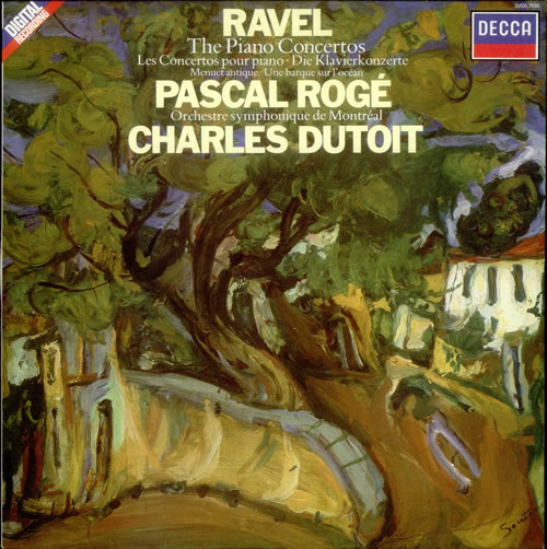 Pascal Rog� Ravel: The Piano Concertos vinyl LP album (LP record) UK QBVLPRA537729