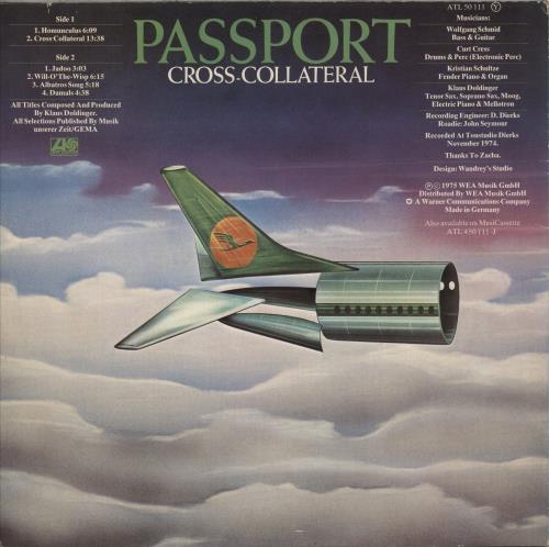 Passport Cross-Collateral vinyl LP album (LP record) German P78LPCR613245