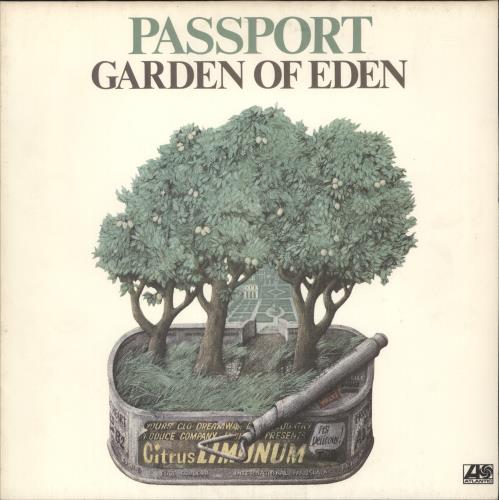 Passport Garden Of Eden vinyl LP album (LP record) German P78LPGA877253