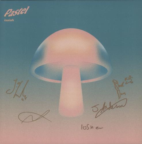 Pastel Isaiah - Blue Marbled Vinyl - Signed 12" vinyl single (12 inch record / Maxi-single) UK 9Z512IS879412