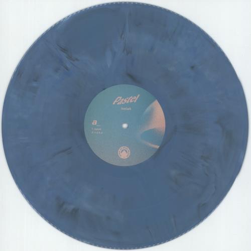 Pastel Isaiah - Blue Marbled Vinyl - Signed 12" vinyl single (12 inch record / Maxi-single) UK 9Z512IS879412