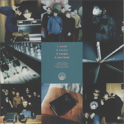 Pastel Isaiah - Blue Marbled Vinyl - Signed 12" vinyl single (12 inch record / Maxi-single) UK 9Z512IS879412