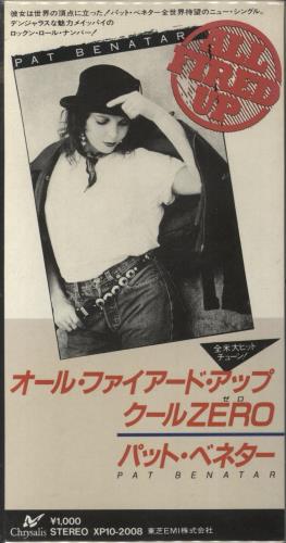 Pat Benatar All Fired Up 3" CD single (CD3) Japanese BENC3AL861358