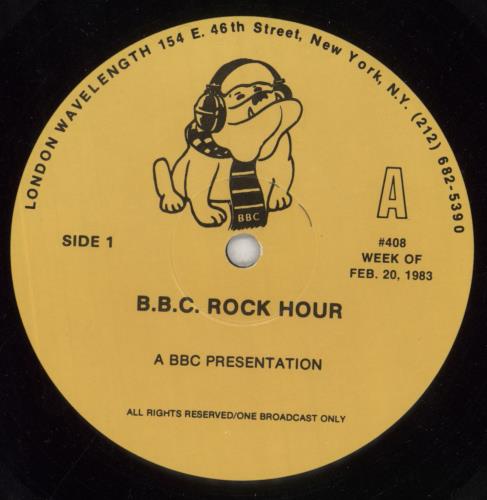 Pat Benatar B.B.C. Rock Hour vinyl LP album (LP record) US BENLPBB849809