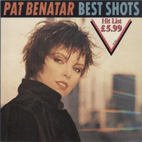 Pat Benatar Best Shots - Hit List Price Sticker vinyl LP album (LP record) UK BENLPBE868292