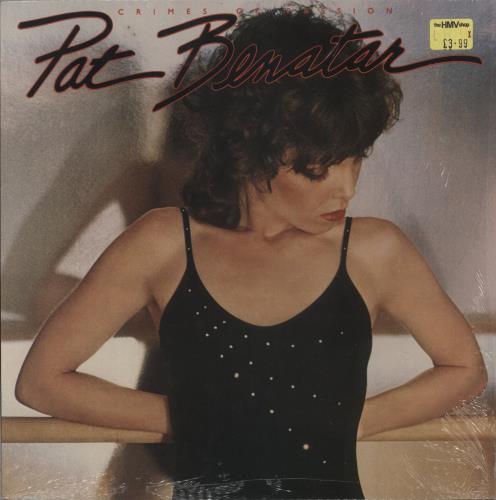 Pat Benatar Crimes Of Passion - Shrink vinyl LP album (LP record) UK BENLPCR877069