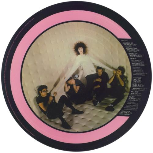 Pat Benatar Get Nervous picture disc LP (vinyl picture disc album) UK BENPDGE34934
