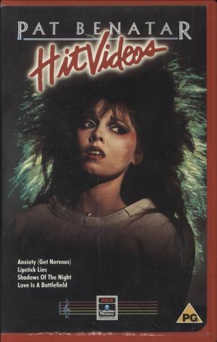 Pat Benatar Hit Videos video (VHS or PAL or NTSC) UK BENVIHI861359