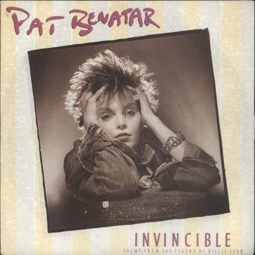 Pat Benatar Invincible 7" vinyl single (7 inch record / 45) German BEN07IN850513