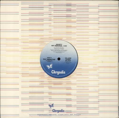 Pat Benatar Little Too Late 12" vinyl single (12 inch record / Maxi-single) US BEN12LI115838