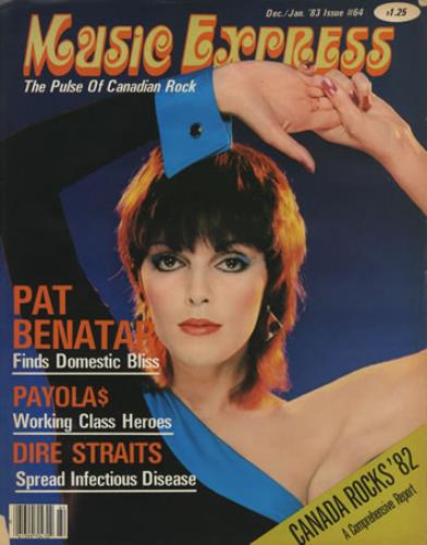 Pat Benatar Music Express magazine US BENMAMU361062