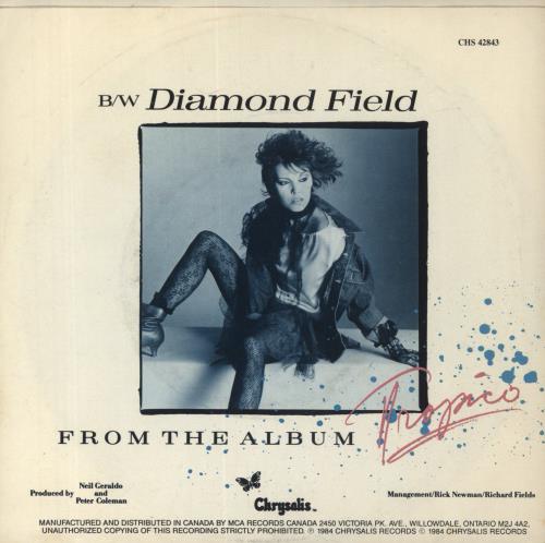 Pat Benatar Ooh Ooh Song 7" vinyl single (7 inch record / 45) Canadian BEN07OO850830