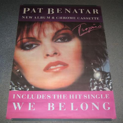 Pat Benatar Tropico poster UK BENPOTR377213