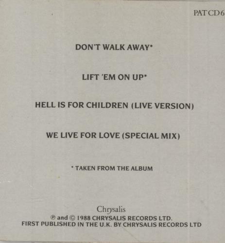 Pat Benatar Wide Awake In Dreamland 3" CD single (CD3) UK BENC3WI34795