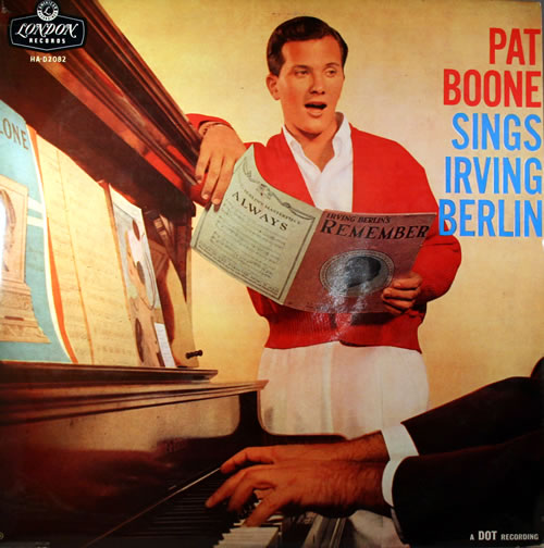 Pat Boone Sings Irving Berlin vinyl LP album (LP record) UK PAOLPSI562645