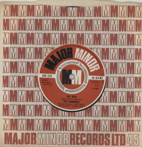 Pat Campbell The Deal 7" vinyl single (7 inch record / 45) UK P3407TH570632