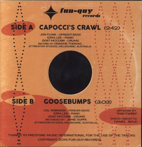 Pat Capocci Capocci's Crawl 7" vinyl single (7 inch record / 45) US 8C707CA851838