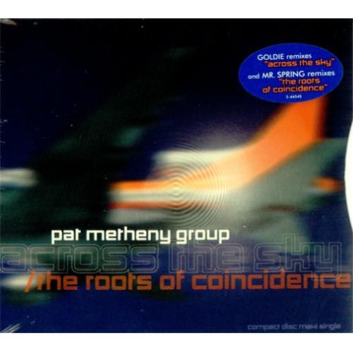 Pat Metheny Across The Sky / The Roots Of Coincidence CD single (CD5 / 5") US PMEC5AC425146