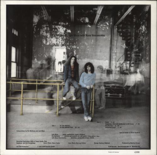 Pat Metheny As Falls Wichita, So Falls Wichita Falls vinyl LP album (LP record) German PMELPAS314285