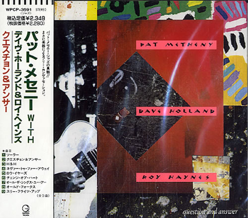 Pat Metheny Question And Answer CD album (CDLP) Japanese PMECDQU610930