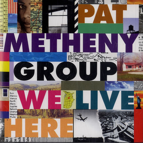Pat Metheny We Live Here CD album (CDLP) UK PMECDWE579963