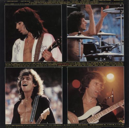 Pat Travers Crash And Burn vinyl LP album (LP record) UK PVSLPCR186452