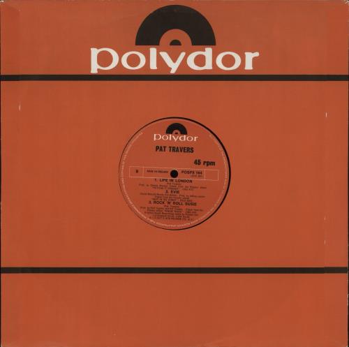 Pat Travers Snortin' Whiskey 12" vinyl single (12 inch record / Maxi-single) UK PVS12SN872920