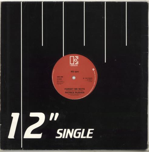 Patrice Rushen Forget Me Nots 12" vinyl single (12 inch record / Maxi-single) UK PTR12FO702149