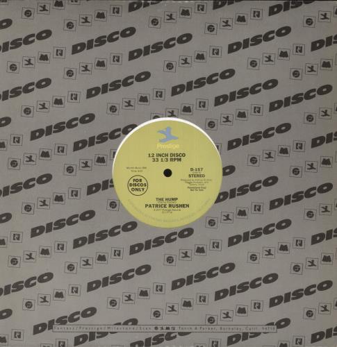 Patrice Rushen The Hump/ Roll With The Punches 12" vinyl single (12 inch record / Maxi-single) US PTR12TH745346