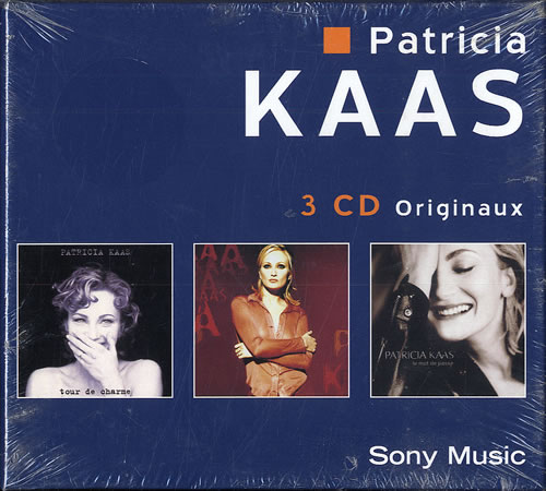 Patricia Kaas 3CD Originaux - Sealed box 3-CD album set (Triple CD) French KAA3CCD552695