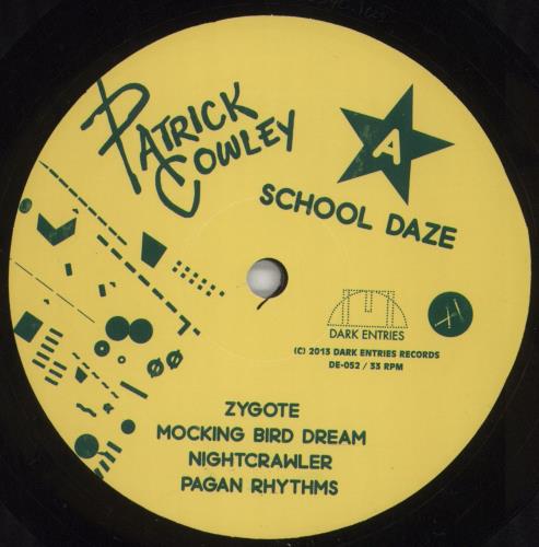 Patrick Cowley School Daze 2-LP vinyl record set (Double LP Album) US PCW2LSC851307