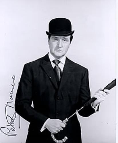Patrick Macnee John Steed - Autographed photograph UK PM2PHJO260405