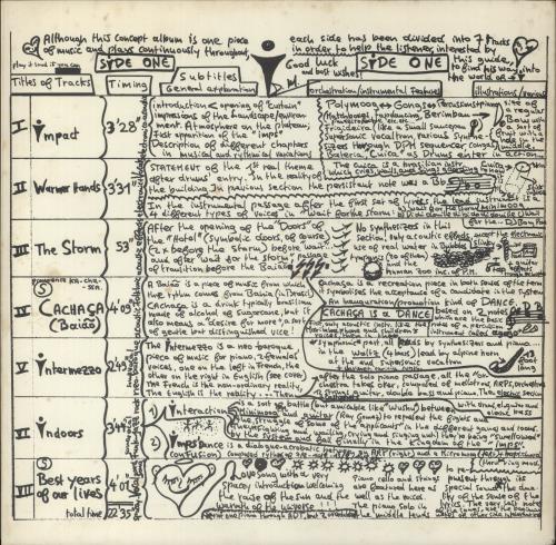 Patrick Moraz The Story Of 'i' - EX vinyl LP album (LP record) UK ZMPLPTH675137