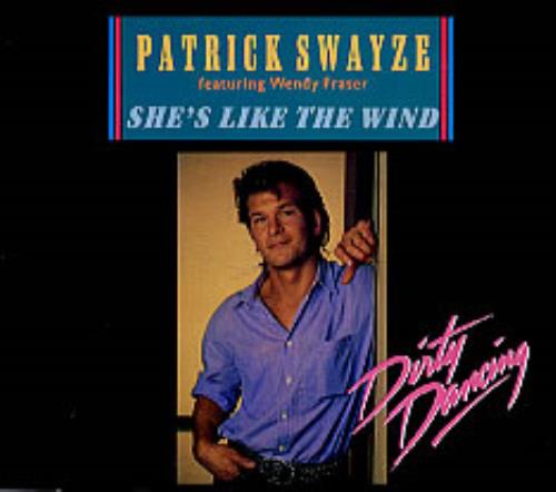 Patrick Swayze She's Like The Wind CD single (CD5 / 5") UK SWAC5SH50379